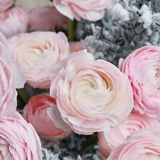 Монобукет «Снежный вальс»