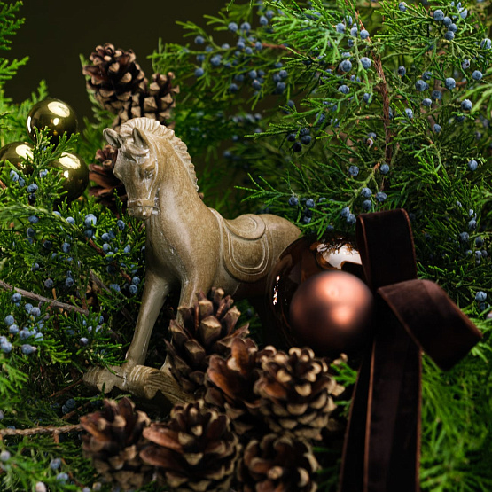 Композиция с лошадкой «Тайны леса»