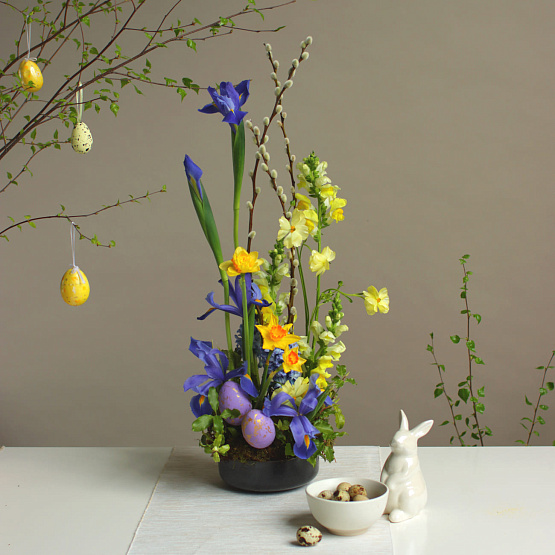 Пасхальная композиция «Небесная песнь»