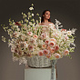 Корзина с цветами «Выражение нежности»