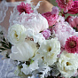 Букет свадебный «Розовый градиент»