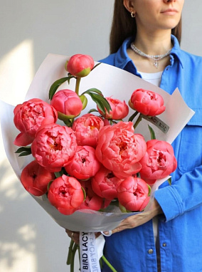 Пионы Coral Charm