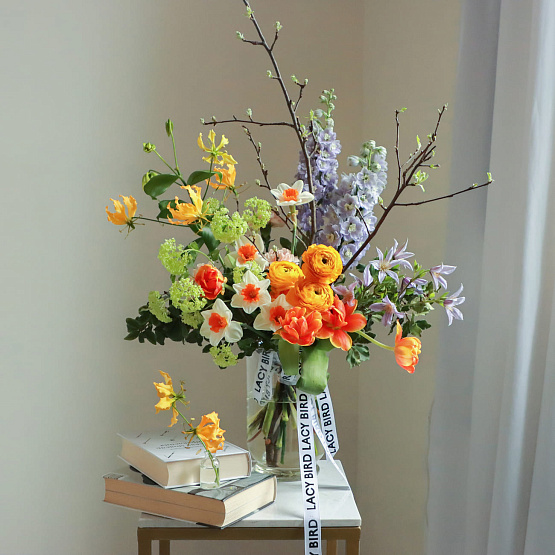 Цветочная подписка на праздник Маши, 3 апреля