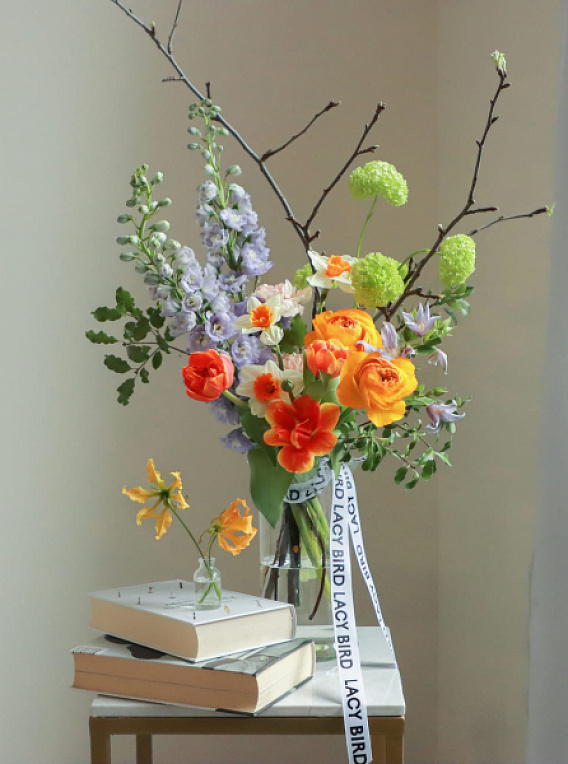 Букет на день рождения Натальи, 23 февраля