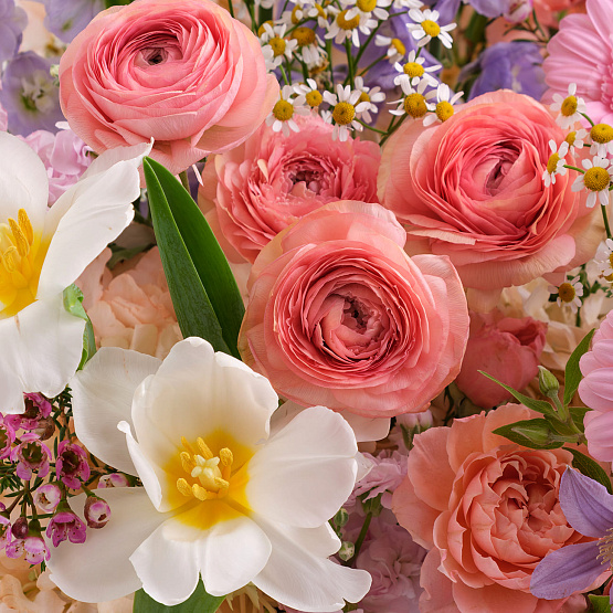 Корзина с цветами «Гармония»