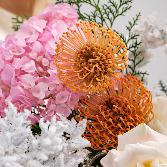 «Снежный бриз» авторский букет