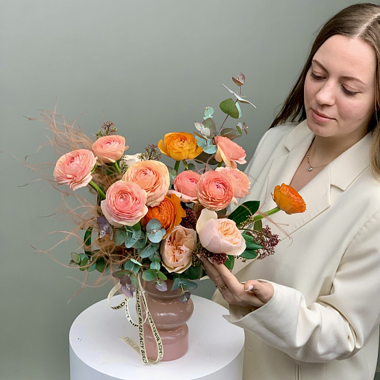 Дымный персик