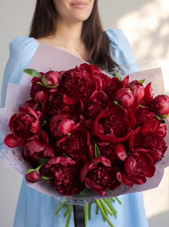 Пионы «Red Charm»