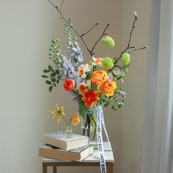 Цветочная подписка на день рождения Веры, 23 ноября