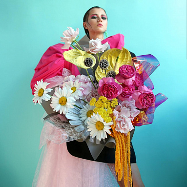 Signature Bouquet in the style of Moschino