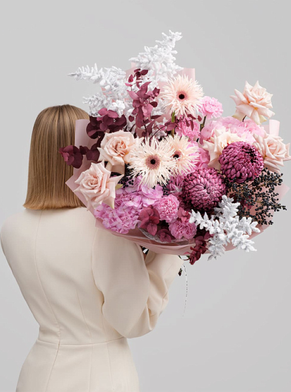 «Морозное дыхание» авторский букет