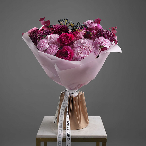 «Малиновое конфетти» авторский букет