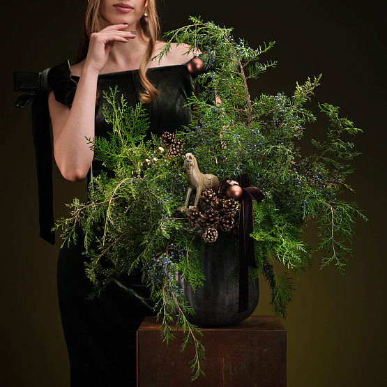 Композиция с лошадкой «Тайны леса»