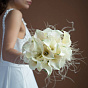 Букет свадебный «Белые каллы»