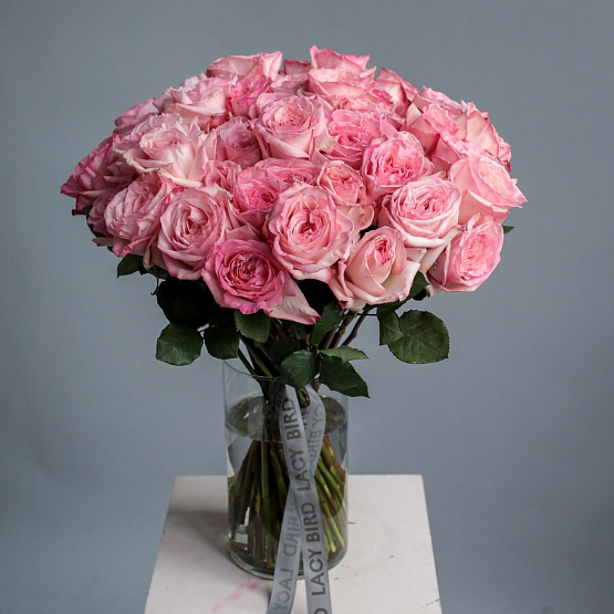 Монобукет из пионовидных роз