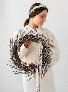 Венок из вербы