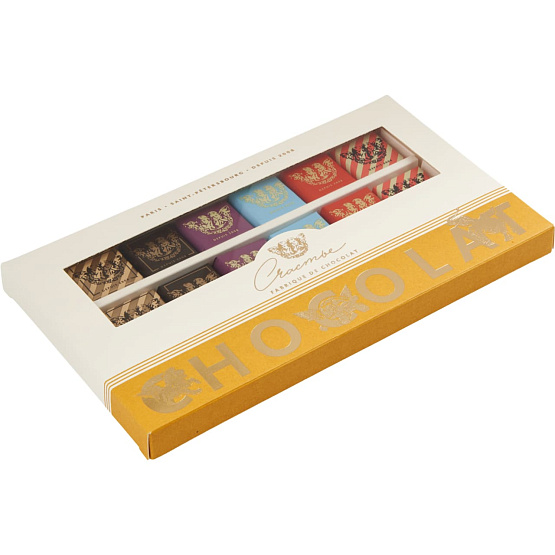 «Счастье» шоколадные плитки с пралине №1 18 шт.