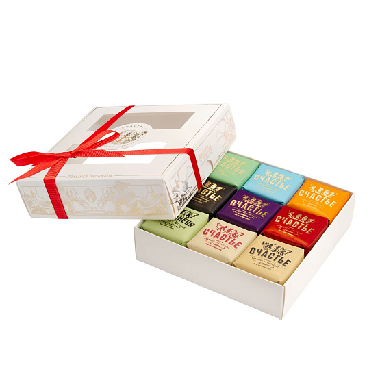 «Счастье» конфеты пралине 9 шт. № 1 , 450 г