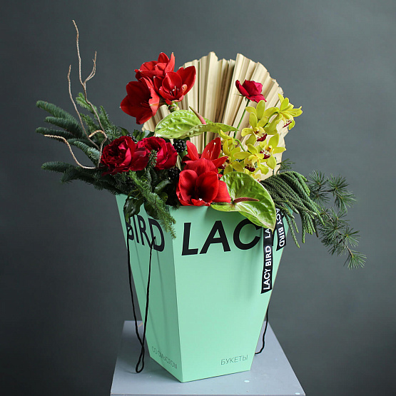 Букет «Зимние тропики»