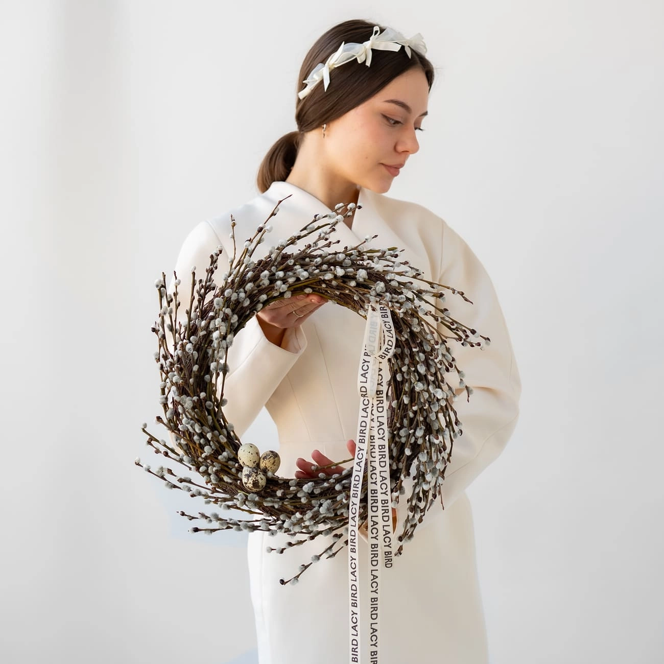 Венок из вербы