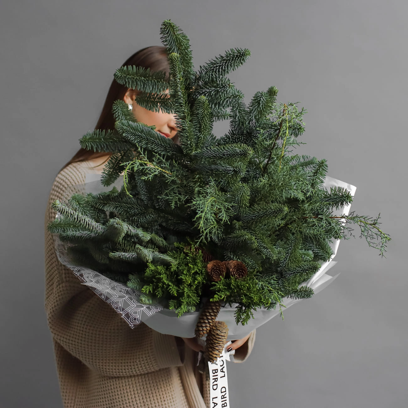 Букет «Охапка из хвои»