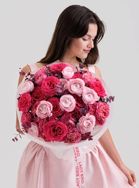 Триобукет «Палитра страсти»